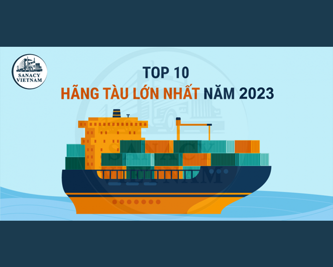 10 LARGEST SHIPPING LINES IN THE WORLD 2023